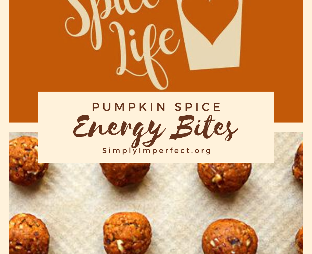 Pumpkin Spice Energy Bites